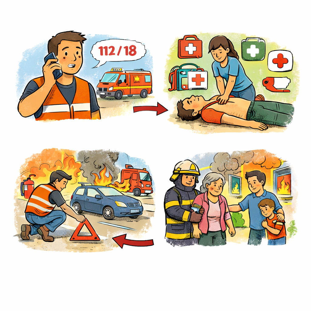 réflexes de première intervention