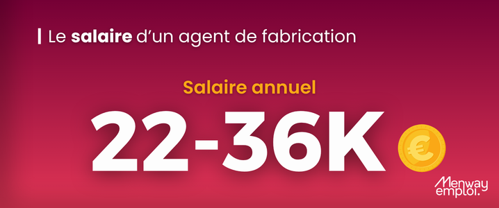 salaire agent de fabrication
